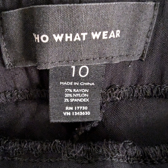 Who What Wear Pull-On Ponte Pants - Picture 5 of 7